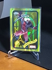 2025 Topps Chrome Marvel Yellow Lava Refractor #15 Omega Red