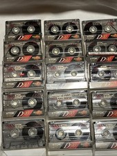 TDK D90 USED Blank Audio Cassette Tapes Lot of  15 Vintage