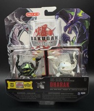 Bakugan Gundalian Invaders Dharak Evil Twin confezione da 2 2010 NUOVO bersaglio raro