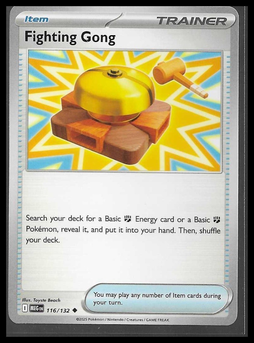 Fighting Gong 116/132 Me01: Mega Evolution Regular