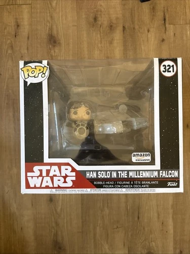 Funko Pop! Vinyl: Star Wars - Han Solo in the Millennium Falcon (13 inch) -...