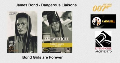 James Bond 007 - Grace Jones - May Day Trading Card GB 42 - Dangerous Liaisons