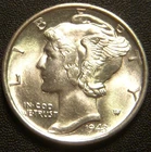 1943-S Mercury Dime - Nice Uncirculated Coin