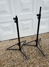 Two strong wheeled stands
