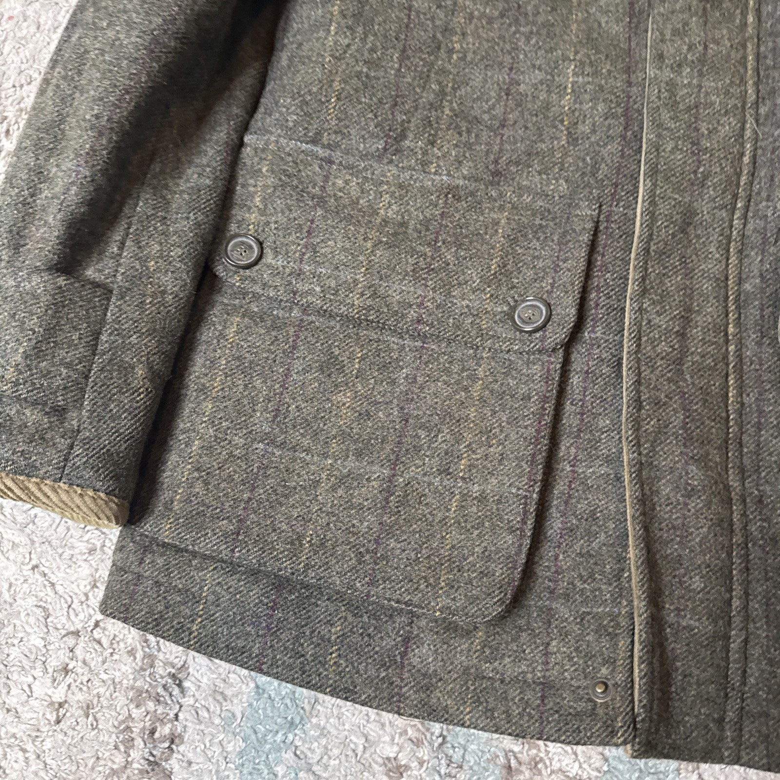 Blue Harbour Yorkshire Tweed Jacket Mens Wool Field Shooting by Moon Size Small image 6