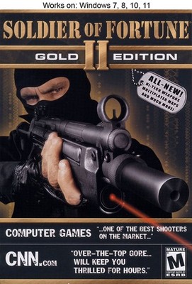 Soldier of Fortune II 2 Double Helix - Gold Edition PC Game 2003