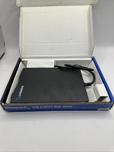 Sabrent FL-UDRV Floppy Disk Drive External USB 2.0 Plug And Play 1.44 MB