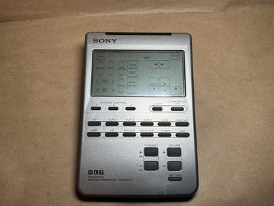 Sony RM-AV2100 LCD Universal Integrated Touchscreen Remote Commander Tested