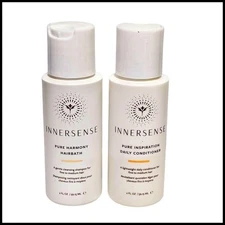 Innersense Pure Harmony Hairbath Shampoo & Inspiration Conditioner Set 2 fl oz