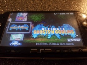 Sony PSP 3001 USA Slim Black Console Working Bundle 32GB Games WORKING TESTED