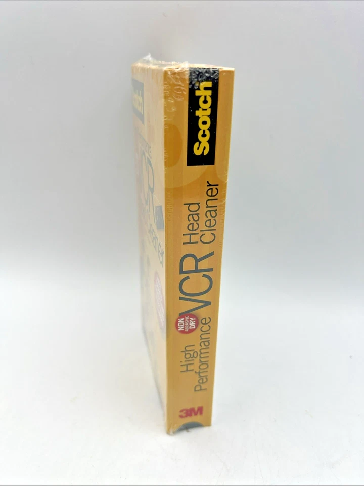Scotch 3M Limpiador de Cabezales VCR Alto Rendimiento No Abrasivo Tipo Seco Nuevo Sellado Foto 4 de 4