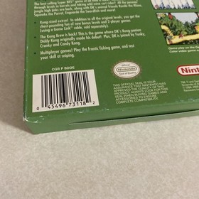 Game Boy Color GBC Donkey Kong Country CIB