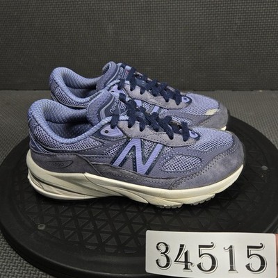 New Balance 990v6 RG3 Shoes Kids Size 12 Purple Suede Mesh Running Sneakers