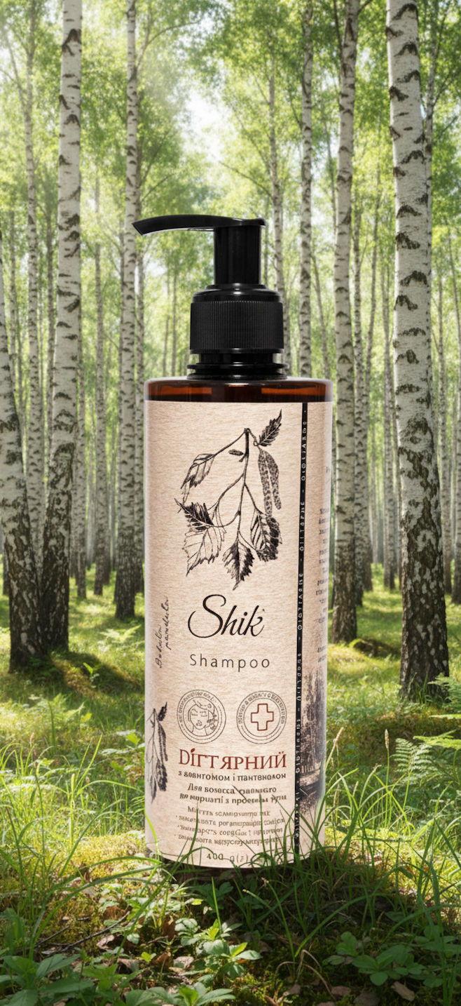 Birch Tar Shampoo Birch Tar & Allantoin for Scalp Care 400ml tracked 48 UK stock