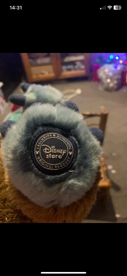 Disney Exclusive Rare Stitch In Reindeer Costume With Jingle Bells Sound - Image 2 of 4