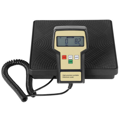 Digital Refrigerant Electronic Charging Scale Meters 220 lbs for Hvac with Case