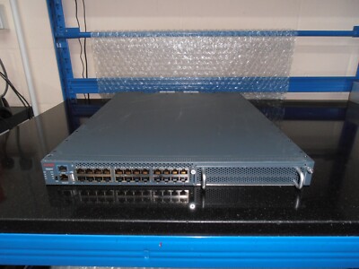 Avaya VSP 7024XT AL7000S2X-E6 24-Port 10G Switch Back To Front Air Flow 2 X PSU