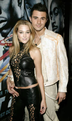 Darius Danesh girlfriend Jackie arrive at celebrity premiere of 2 - Old Photo 6