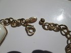 Vintage KJL Kenneth Jay Lane Chunky White Lucite Goldtone Necklace — photo 3