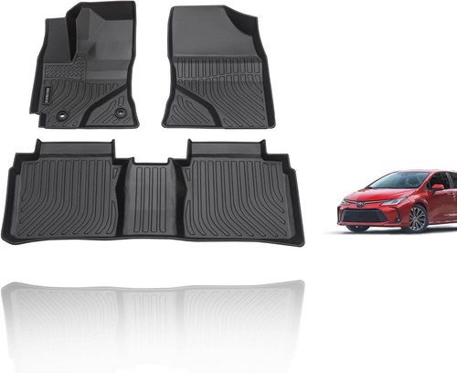 Tapis de sol de protection tous temps pour Corolla 2014-2019 - Installation et nettoyage faciles - Photo 3/9
