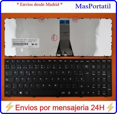 Keyboard Spanish New Notebook Lenovo IDEAPAD G500C G505S S500 TEC6