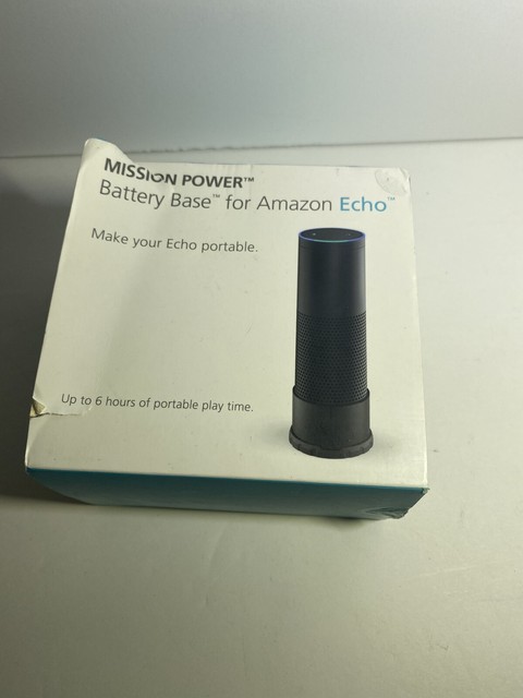 mission power battery base for amazon echo