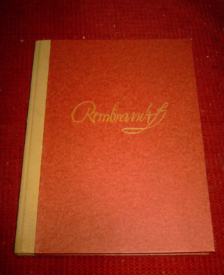 gebundenes Buch  Rembrandt, Leben und Werk  von 1955,Topzustand