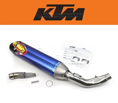 FMF Factory 4.1 RCT Muffler Exhaust 19-22 350 450 SX-F XC-F Titanium KTM #H110 B