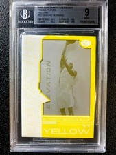 2007 Bowman ELEVATION Printing Plate Yellow 1/1 Dwight Howard