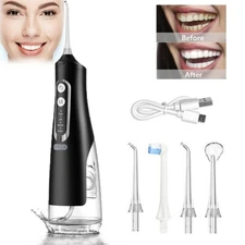 Cordless Water Flosser Dental Oral Irrigator Travel Teeth Cleaner Floss Pick US