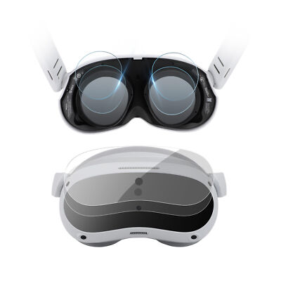 For PICO 4 All-in-One VR Headset Glasses Lens Film HD Anti-Scratch Protector Kit