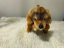 vintage steiff Stuffed animal -- Dog the Hexie