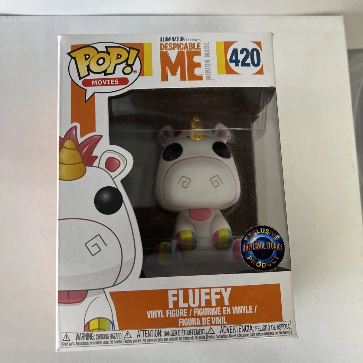 FUNKO POP MOVIES DESPICABLE ME 420 FLUFFY RAINBOW HOOVES