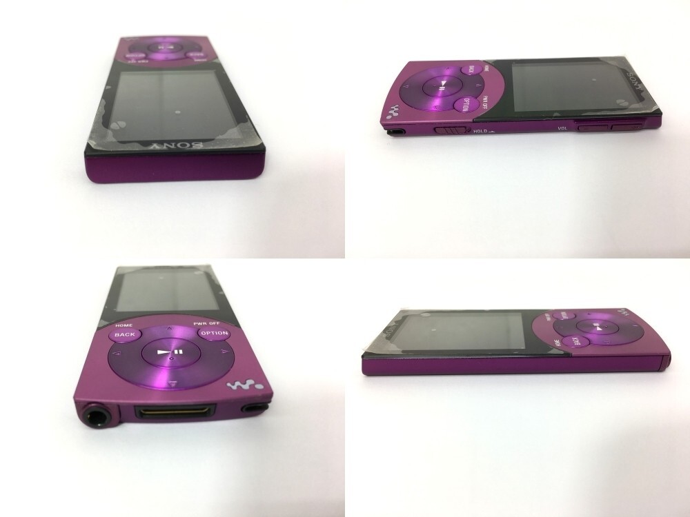 k purple。 SONY Walkman NW-S744K Violet 8GB Media Player Used with Box