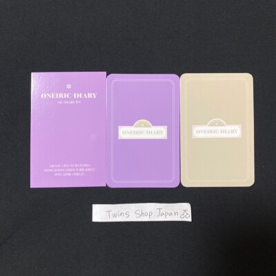 iz*one 3rd Mini Album oneiric diary Minju set Diary ver. + 4
