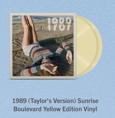 Taylor Swift - CD 1989 (Taylor's version) Sunrise Boulevard Yellow