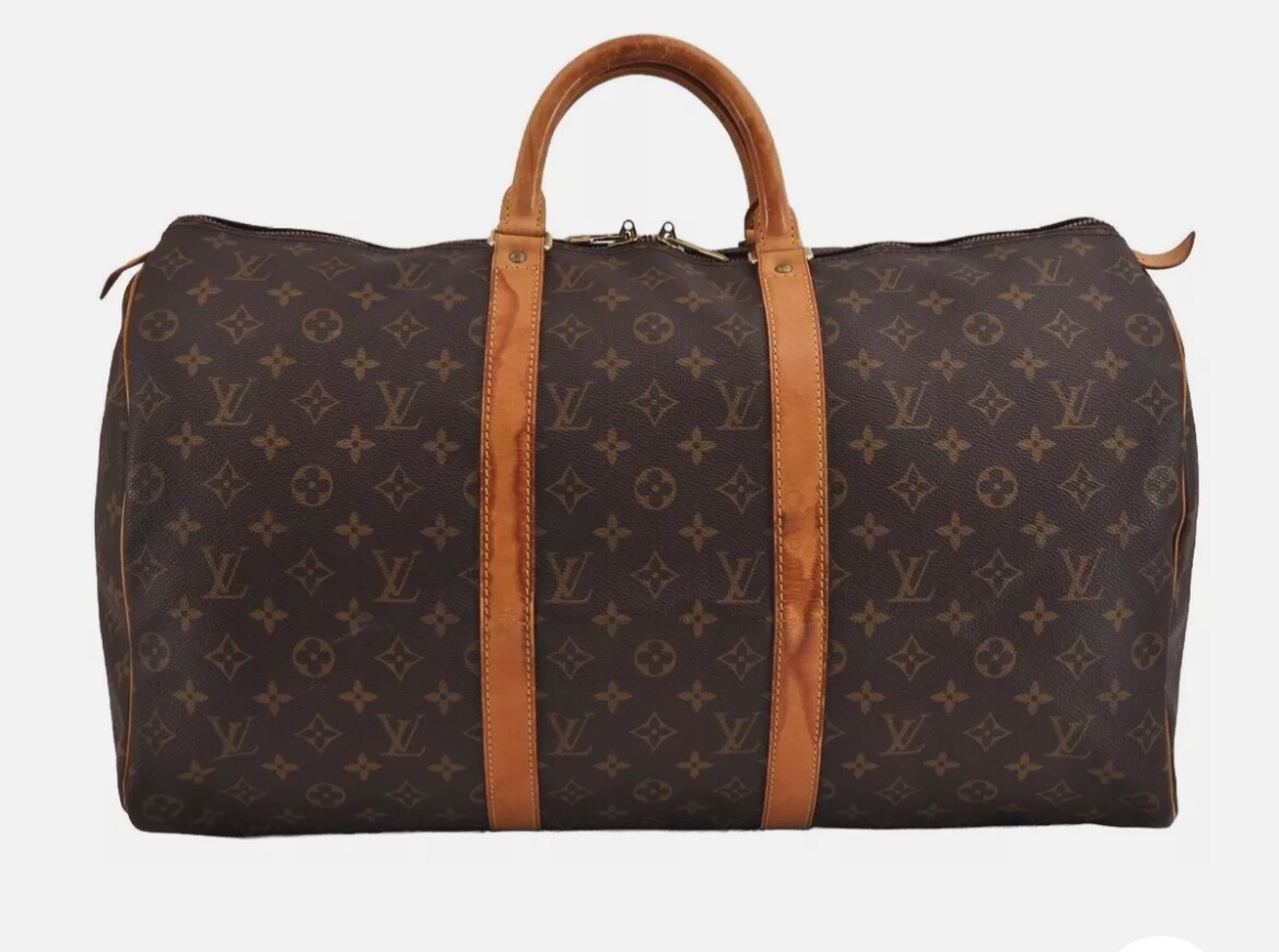 Louis Vuitton ダッフルバッグ ブラウン Louis Vuitton Speedy Duffle 40 Brown Leather for sale online