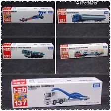 Long Type Tomica Takara Tomy Lorry Trailer Truck No. 122, 125, 128, 133, 137 SE