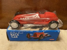 2008 NIB Vintage Style 7 Plastic Schylling Rubber Band Race Car