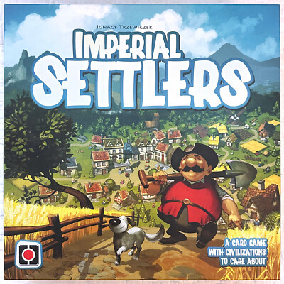 IMPERIAL SETTLERS Core Board Game + WHY CAN'T WE BE FRIENDS Expansion COMPLETE