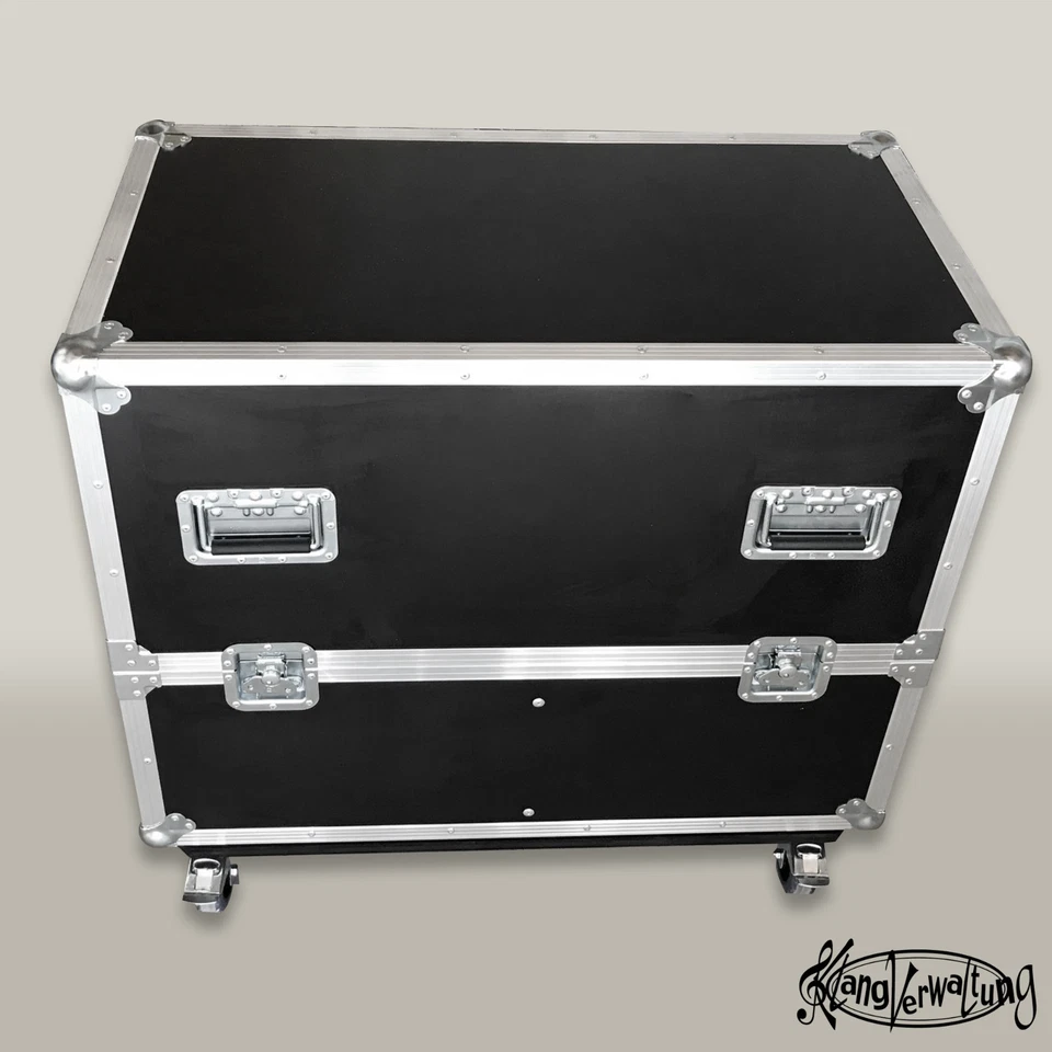 Flightcase für 2x EV ZLX 15P oder ähnlich Lautsprecher Rollencase Transportcase - Bild 4 von 4