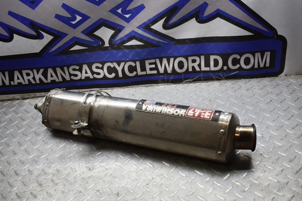 DC4 YOSHIMURA TRS MUFFLER BOLT ON 02 SUZUKI GSXR750 GSXR 750 2002 FREE US SHIP - Image 3 of 4