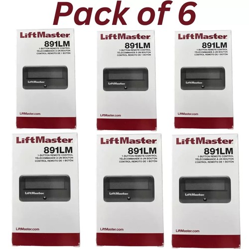 LiftMaster 891LM 1 Button Transmitter Garage Security+ 2.0 myQ Remote ...