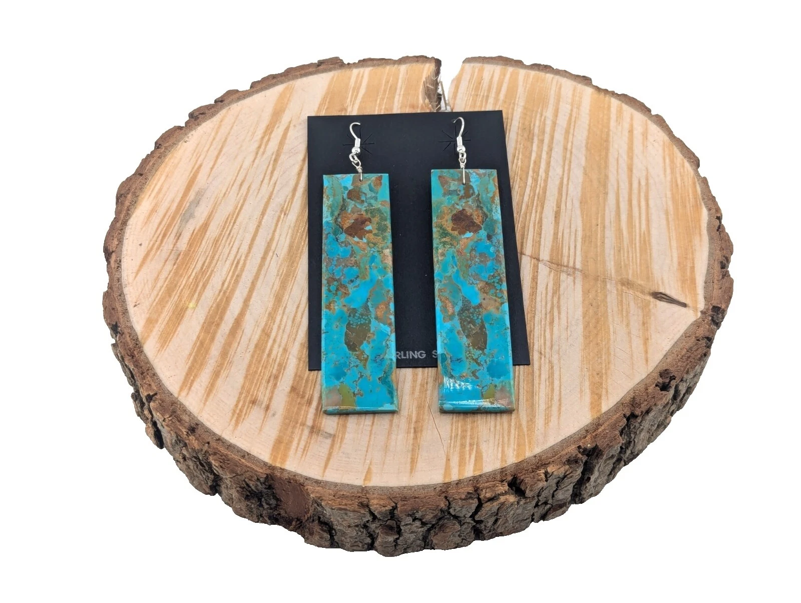 Bohemian Turquoise Silver Plated Fashion Earrings