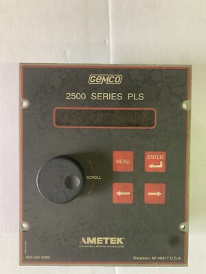 AMETEK GEMCO 2500 SERIES PLS 2500RX