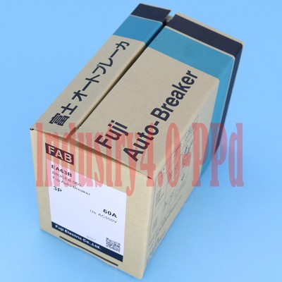 Interruttore automatico nuovo in scatola per FUJI ELECTRIC EA63B 3P 60A Interruttore automatico nuovo in scatola per FUJI ELECTRIC EA63B 3P 60A