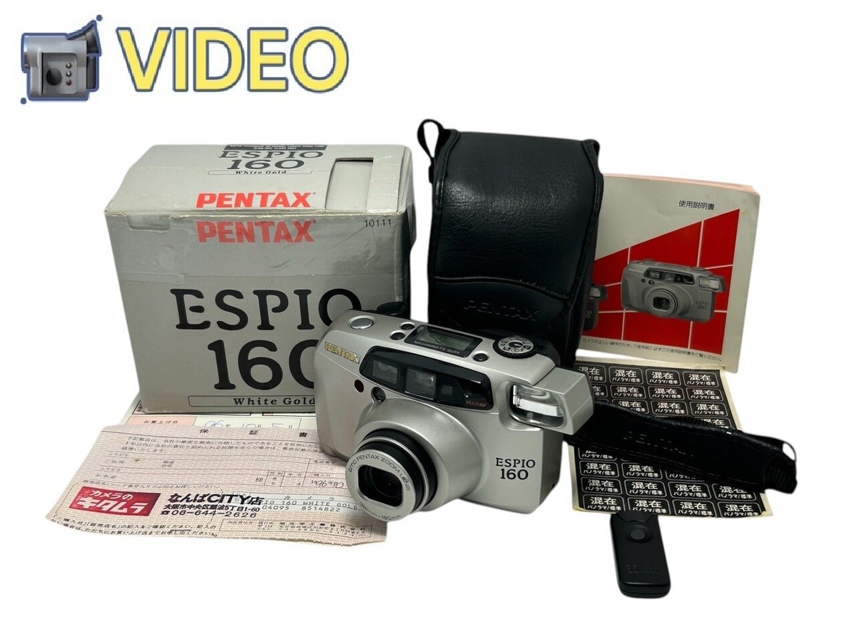 ★極上品★ PENTAX ペンタックス ESPIO 160 #96h Top MINT in Box] PENTAX ESPIO 160 35mm Film Camera Point