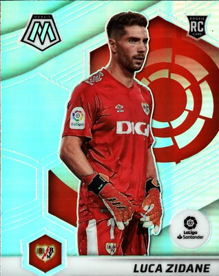2021-22 Panini Mosaic LA Liga Soccer #147 Luca Zidane RC Silver