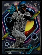 2023 Topps Cosmic Chrome #104 Oscar Colás