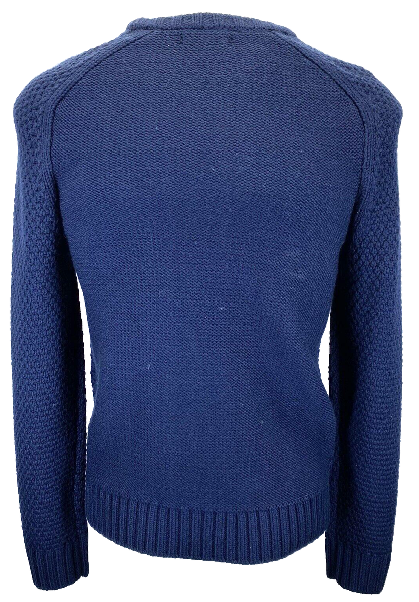 lundman ニット　ネイビー Lee 6598 men's sweater - Navy Blue - Buy online at NN.07®